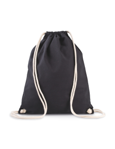 K-KI0139-ORGANIC COTTON BACKPACK WITH DRAWSTRING CARRY HANDLES 2
